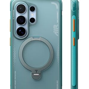 TORRAS Air S26 ULTRA Series Teal Phone Case with Ring